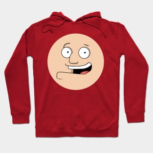 American Dad Face Hoodie